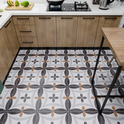 Szary cegły 200x200mm ściany i podłogi ceramiczne płytki rustyczne do balkonu i sypialni