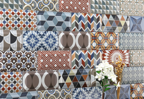 Nowoczesne płytki ceramiczne ścienne 75x152mm Wiele kolorów Biały korpus