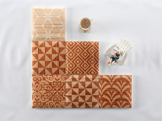 Żółte mozaikowe płytki ceramiczne 152x152mm do salonu i łazienki