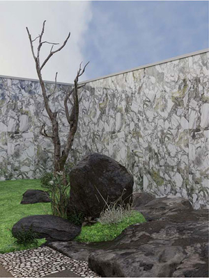 Luxury Stone 600x1200mm płaska powierzchnia pełna polerowana Szklana zewnętrzna płytka ścienna zasłonowa do ogrodu i tarasu
