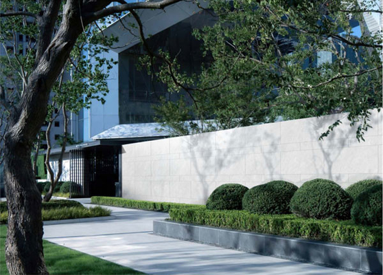 Cement Białe Elegantne Matte Płytki ścienne 600x1200mm Dla centrum handlowego
