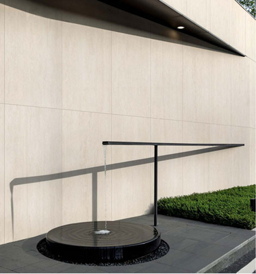 Beżowy trawertyn 600x1200mm Mat Antyczny wykończenie zewnętrzne ściany zasłony płytki porcelanowe dla parku i placu