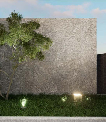 Antybakteryjne Świetlny Szary Naturalny Kamień Marmurowy Powierzchnia Zewnętrzna Płytka ścienna zasłona Do Projektu 600x1200mm