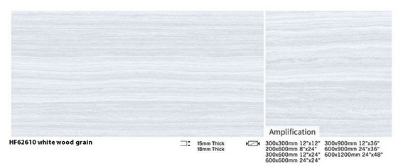 Szary 600x1200x18 mm Płytka podłogowa odporna na kwasy do ogrodu