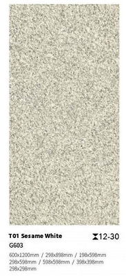 Biały, szary, niepoślizgowy płytek podłogowy do podwórka i balkonu 600x900x30 mm