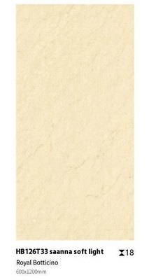 Żółty Niepoślizgowy Trwały Gładki Powierzchnia Podłogowa Płytka Płytkowa 1200x600x18mm Całe Ciało Do Parku