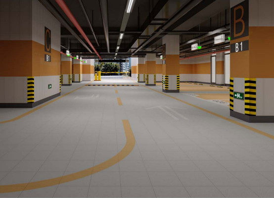Szary 600x600 mm Nieslizgowy podłóg zewnętrzny Płytka porcelanowa i eleganckie płytki dla parkingu