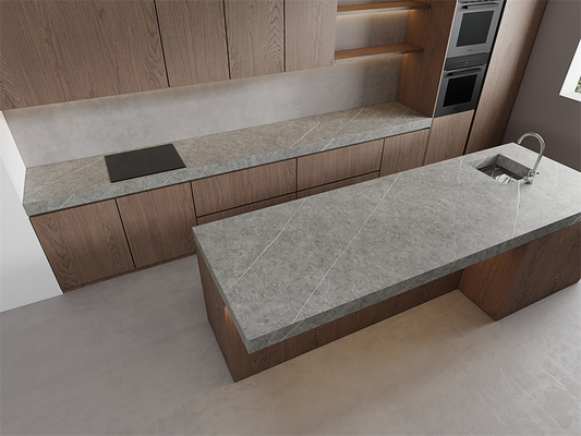 Szary 1420x2700mm Mat Polerowany Sinkrowany Kamień Do Hotelu