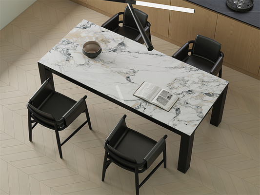 Antypoślizgowa polerowana płyta ze spieku kwarcowego 1600x3200mm