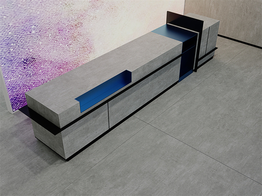 Ekologiczny szary, matowy, zsinterowany płytka kamienna 1600x3200mm do łazienki i domu