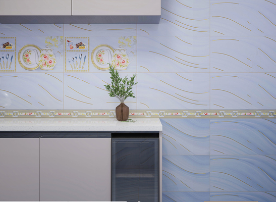 Świeżo-niebieska płytka 30x60cm Nie znikająca płytka ceramiczna i płytki ścienne wnętrza do prysznica