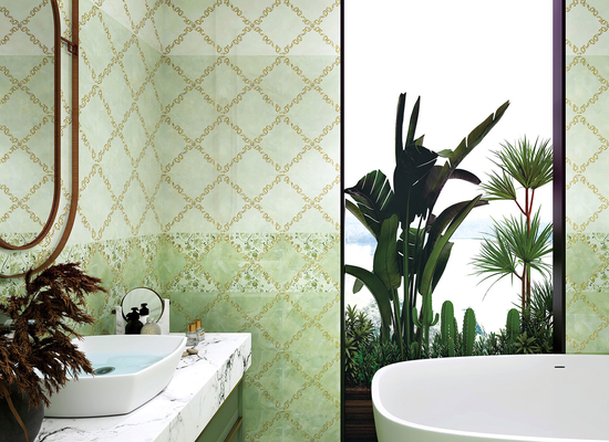 Płytki ceramiczne ścienne 300x600mm klasy AAA do aranżacji łazienki