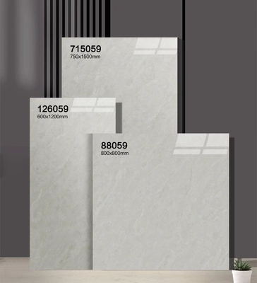 Beżowe stylowe 750x1500mm polerowane szklankowane płytki porcelanowe i wytrzymałe na zużycie płytki dekoracyjne do sypialni i salonu
