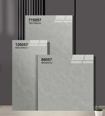 Marmurowy wygląd Polerowane szklankowane płytki porcelanowe i szary 750x1500mm Elegantne płytki podłogowe do salonu i łazienki