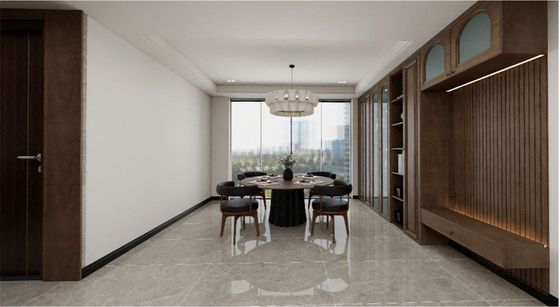 Polerowane płytki porcelanowe 48x24 antypoślizgowe szkliwione ceramiczne podłogowe ścienne