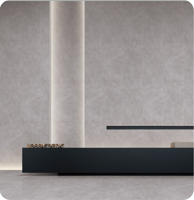 Antybakteryjne Podłoga wewnętrzna W.A 0,5% Szara Miękka Szklana Płytka Porcelanowa 750x1500mm Stopień AAA Do kuchni