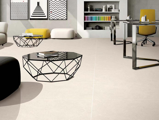 Beżowa 600x1200mm Miękkie Szklane ściany Płytki porcelanowe Do sypialni W.A 0.5%