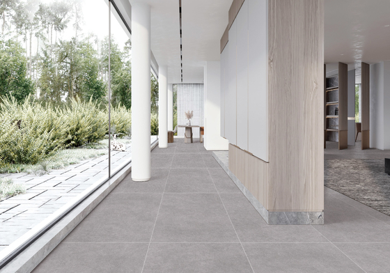Świeżo-szary, gwiazdkowy glazur porcelanowy 600x1200mm AAA