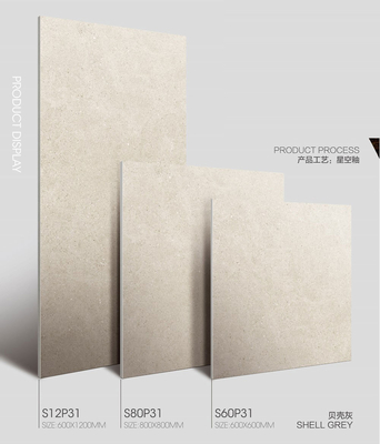 Szary 1200x600mm Gwiazdkowy glazur Porcelanowy Dekoracja ścian Płytki do łazienki