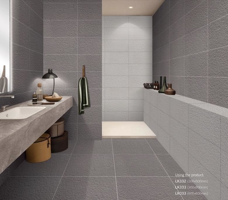 Płytki szare odporne na kwasy i ściany zewnętrzne 300x600 mm Płytki porcelanowe całego ciała do odbudowy i łazienki