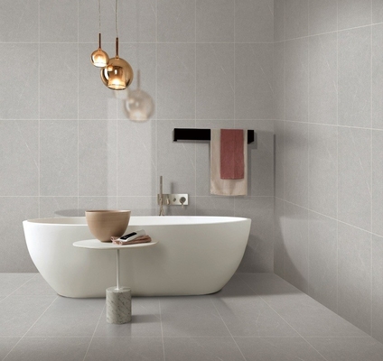 Płytka ceramiczna ścienna, szkliwiona, jasnoszara 400x800mm, klasa AAA