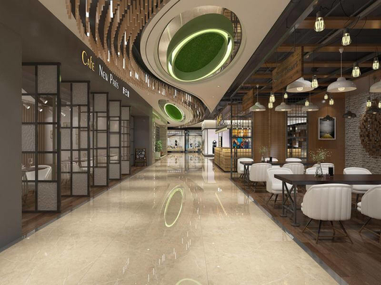 Płytki beżowe odporne na zarysowania klasy AAA i 1200x1200x9 mm ściany wewnętrzne polerowane szklankowane płytki porcelanowe do salonu