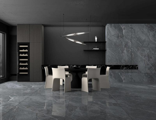 Nowoczesne płytki wodoodporne zewnętrzne podłogi 1200x1200mm Porcelana Szklane Polerowane płytki do jadalni i odbudowy