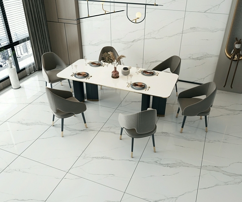 Carrara W.A 0,5% Antyczne płytki podłogowe zewnętrzne do renowacji 900x1800x9mm ISO9001 Polerowane szklankowane płytki porcelanowe do balkonów centrów handlowych
