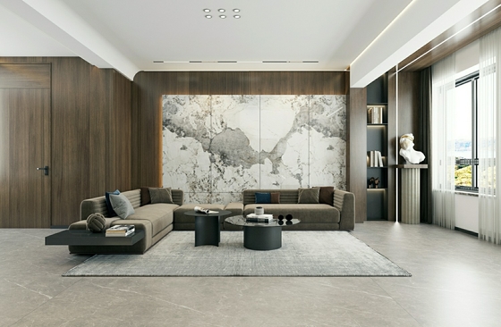 Vintage Dekoracyjne 900x1800x9mm Zewnętrzne ściany i podłogi Szklane Polerowane płytki porcelanowe Do projektów renowacji