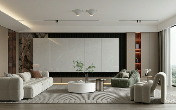 Płytki ekologiczne 900x1800x9mm Płytki antybakteryjne wewnątrz ściany Porcelana Szklana polerowana płytka podłogowa do salonu i sypialni