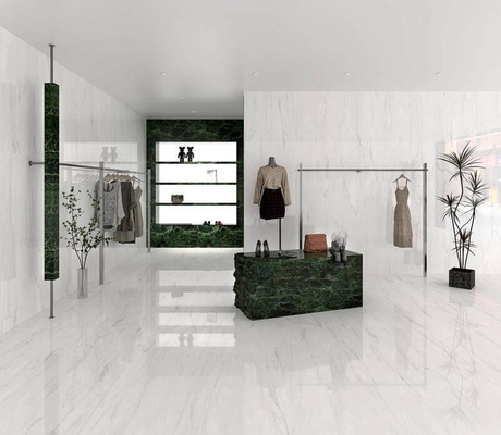 Wytrzymały porcelanowy błyszczący płytek do prysznica 1200x1800x9mm płytki podłogowe antybakteryjne balkon