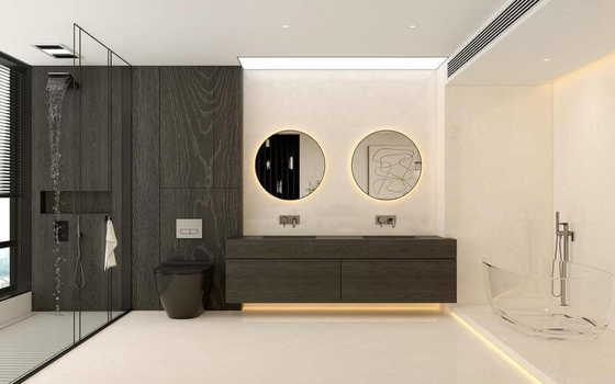 Klasy AAA Brick 1200x1800x9mm Carrara Porcelana Szklane Polerowane płytki do łazienki i podłogi w pomieszczeniach