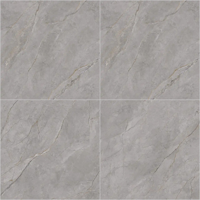Szare podłogi w pomieszczeniach marmurowych 1200x1200mm Polerowane płyty z kamienia do biura