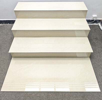 Odporny na zużycie Szary Beżowy Carrara 470x1200mm Super Biały Korpus Polerowane Szklane Ceramiczne Schody Krok i Wzniesienie Do Renowacji