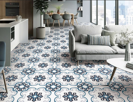 20x20cm Cement Porcelanowe płytki 3% Absorpcja wody