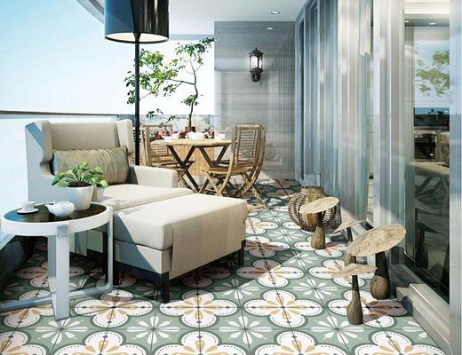 Płytka dekoracyjna SGS Green Floor, 200x200mm 0,03 WA Restauracja Ceramiczna Płytka