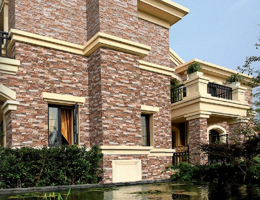 9,5 mm 500 SQM Płytka z naturalnego kamienia, dekoracyjne ceramiczne płytki ścienne 150x600 mm