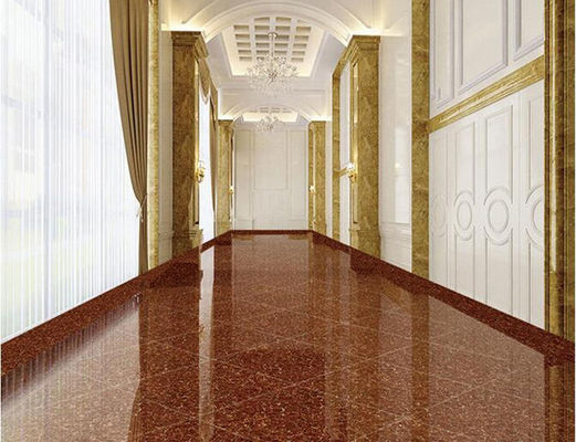 24X24 'Pulat Polerowane płytki podłogowe z porcelany Bordeaux Red Chocolate Red