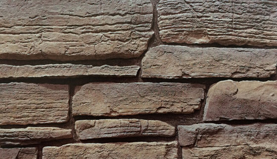 Odporny ognioodporny sztuczny kamień kulturowy, kamień łupkowy fornirowy o grubości 14 mm 500 SQM