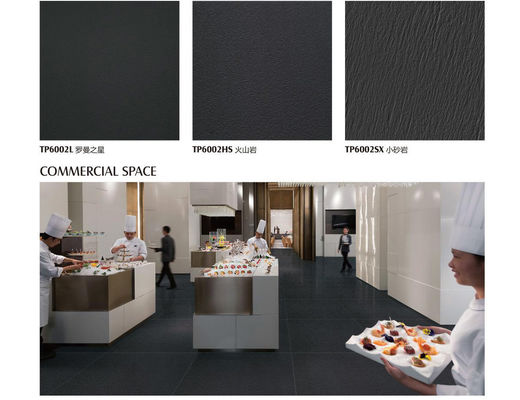 CCC 60x120cm Płytki porcelanowe całego ciała Czarny projekt formy Commercial 10mm