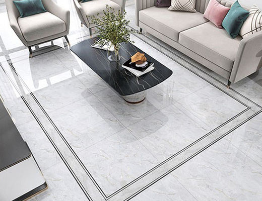 Druk atramentowy 3D Luksusowa płytka porcelanowa Złota, 800x800mm 3szt. W pełni polerowana glazura