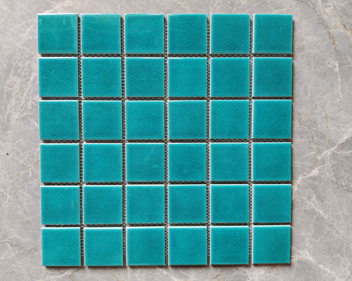 48x48mm Rozmiar chipa Basen Mozaika Pęknięty lodem