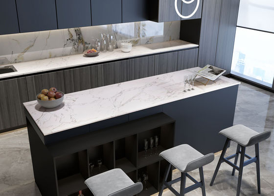 Carrara Biały Sinkrowany Kamień Płytka 800x2600mm 15mm Całe Ciało