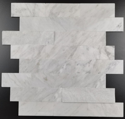 4mm Natural Stone Mosaic Płytki 300x300mm Glossy Rustic