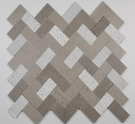 Samoprzylepne płytki mozaikowe z kamienia naturalnego 300x300mm