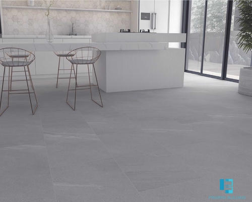 Szary marmurowy kamień wodoodporny SPC Vinly Flooring 3,5 mm Dekoracja bulidingowa