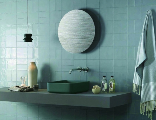 Gładka tekstura Błyszczący wystrój płytek ściennych do kuchni 100x100mm